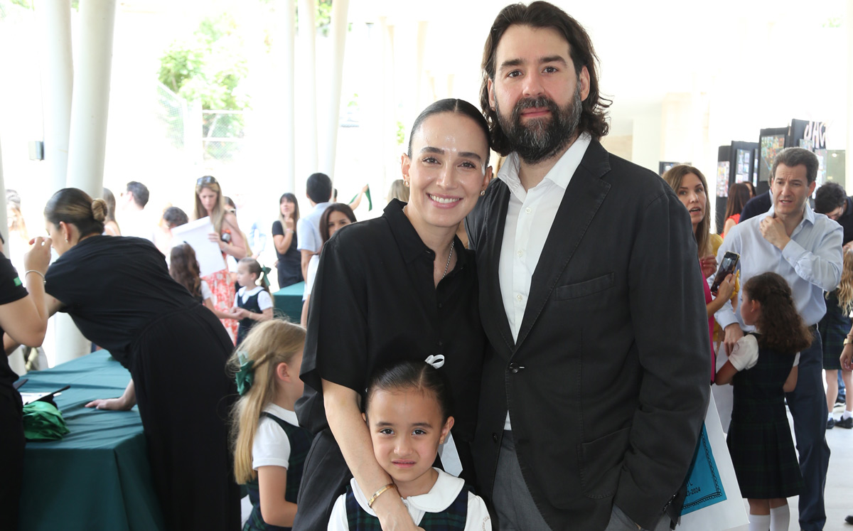 Michelle Romo de Garza, Máxima Garza y Benjamín Garza Mercado / Foto: Roberto Alvarado