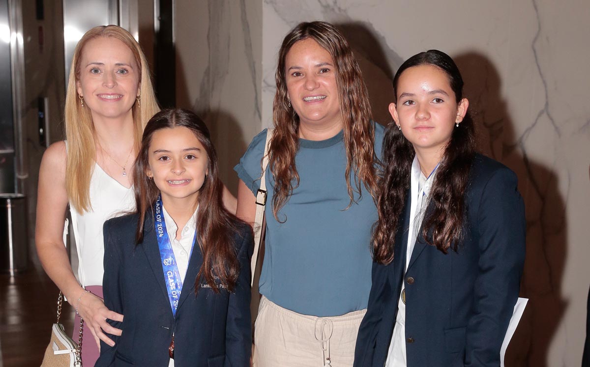 Mimis Paláu, Valeria Lankenau, Balbina O´Farrill y Balbina Leal