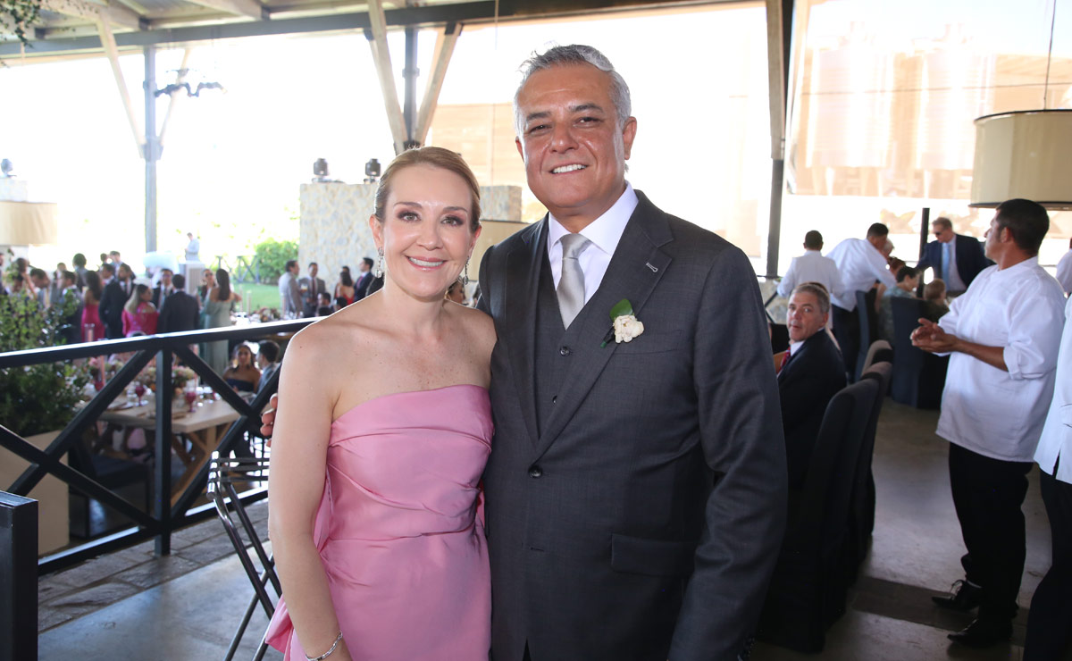 Papás de la novia. Claudia y Juan Antonio