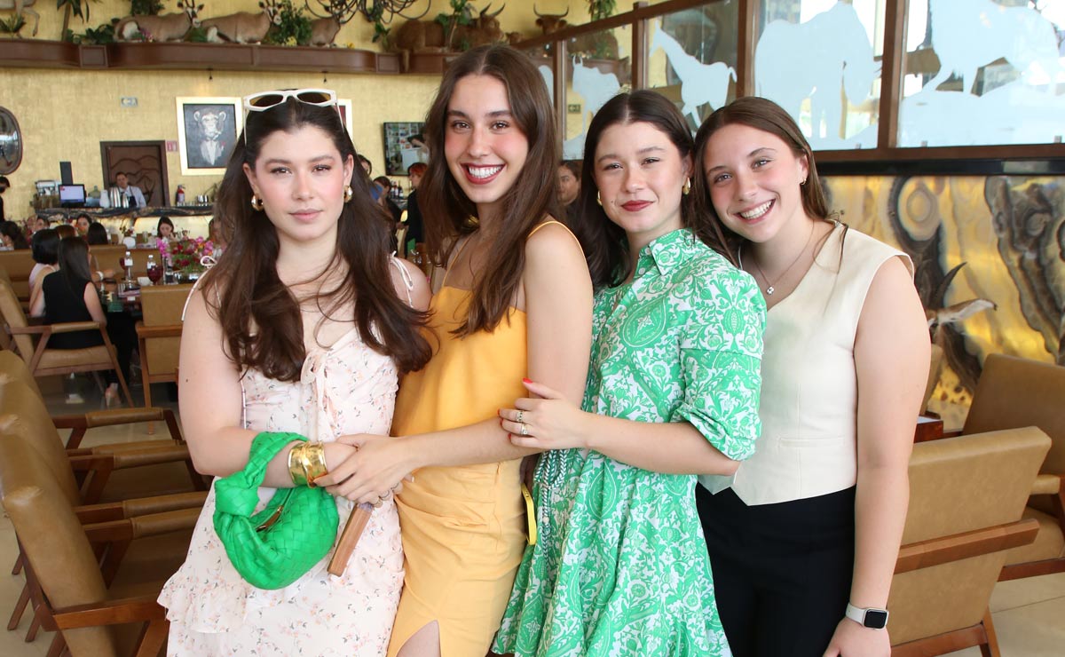 Pía, Caterina, Graciela y Andrea