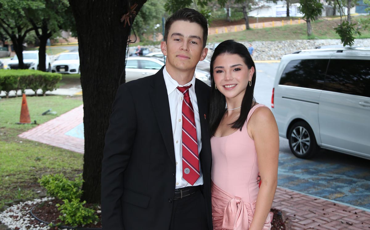 Tomas Heckmuller y Paulina Elizondo