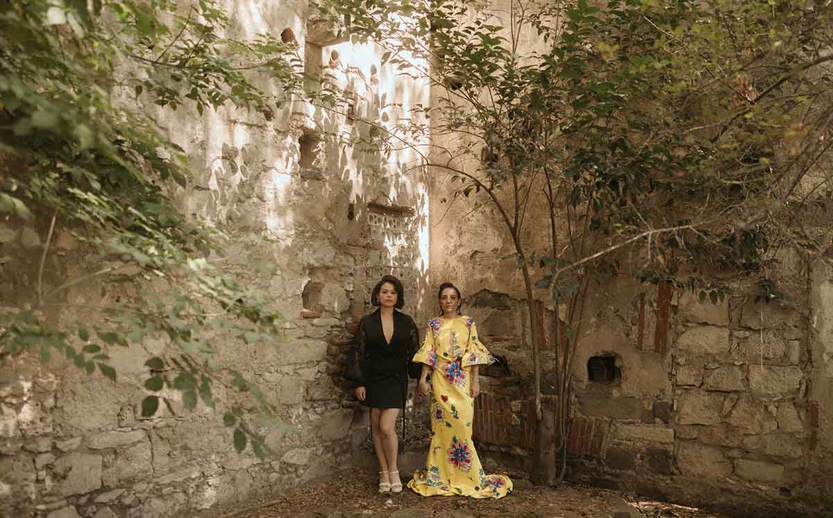 Zyanya Gorraez y Diana Cano en el mes de pride