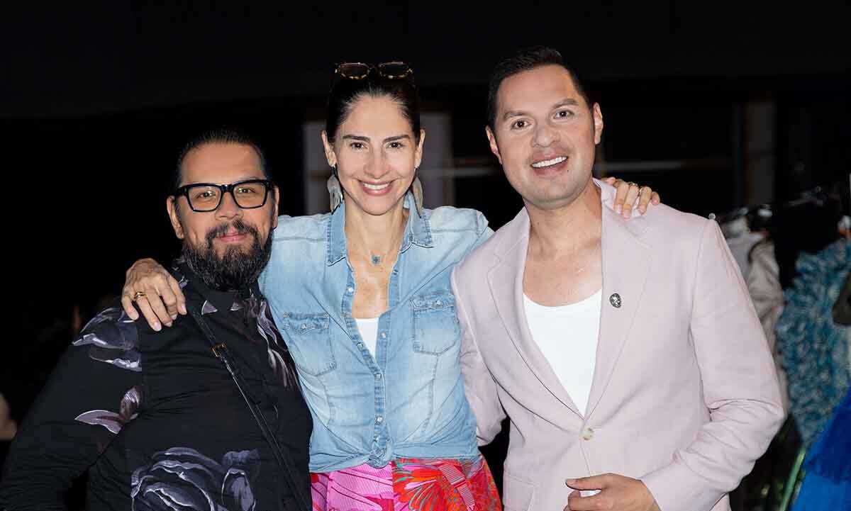 César Adolfo, Luz María Carrera y Rafael Flores