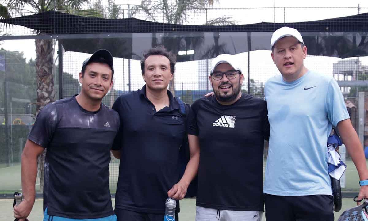 Ernesto Zuluaga, Eduardo Ramírez, Jonathan Moreno y Omar González