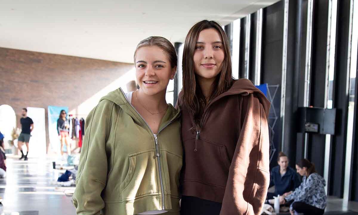María José Castellanos y Valentina Torres