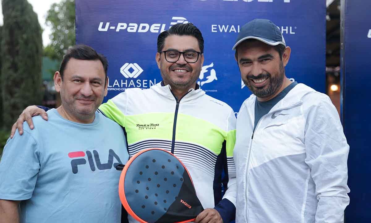 Mauricio Torres, Adrian Acevedo y Mario Valdez