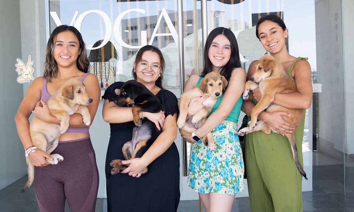 Stephanie Huerta, Pamela Lievano, Jimena Cruz y Camila Issa