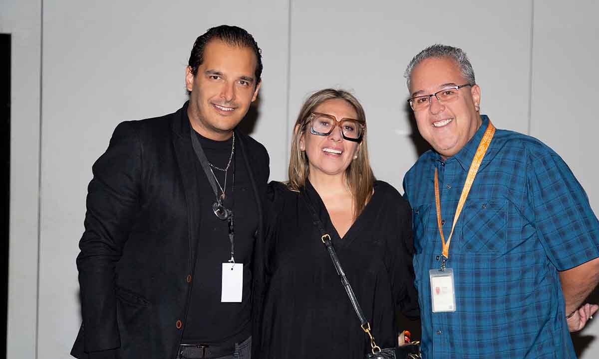 Juanjo Rojas, Fabiola Montes y Roberto Rodríguez