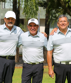 Fidel Almanza, Luis Salas, Eduardo Duque y Ricardo Jardón