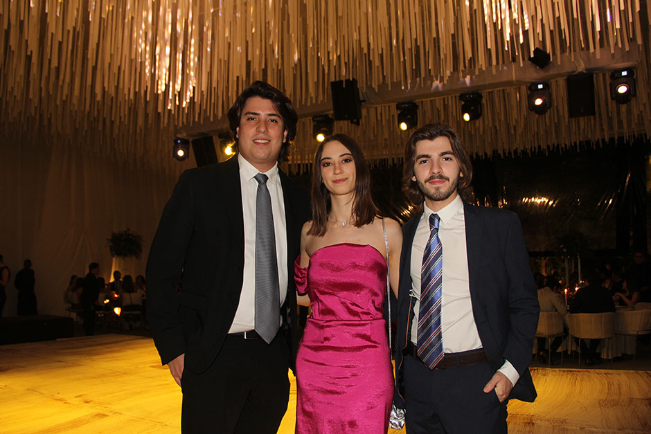 Alex Pollano, Pau Barba y Santiago Gómez