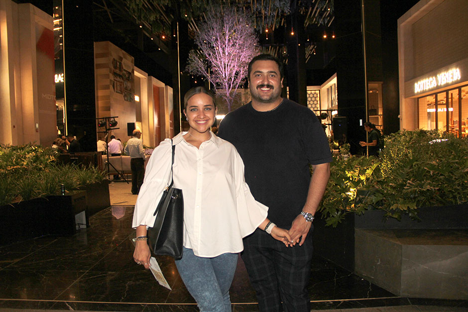 Bianca Vera y Óscar Quiñones
