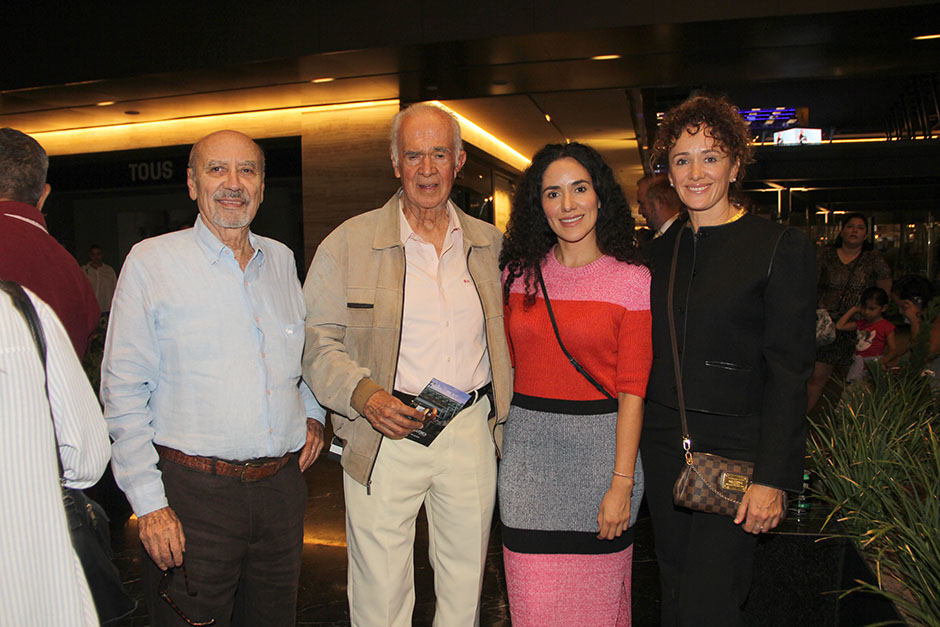 Ignacio Orozco, Marcelino Ojeda, Andrea Ojeda y Paulina Ojeda.