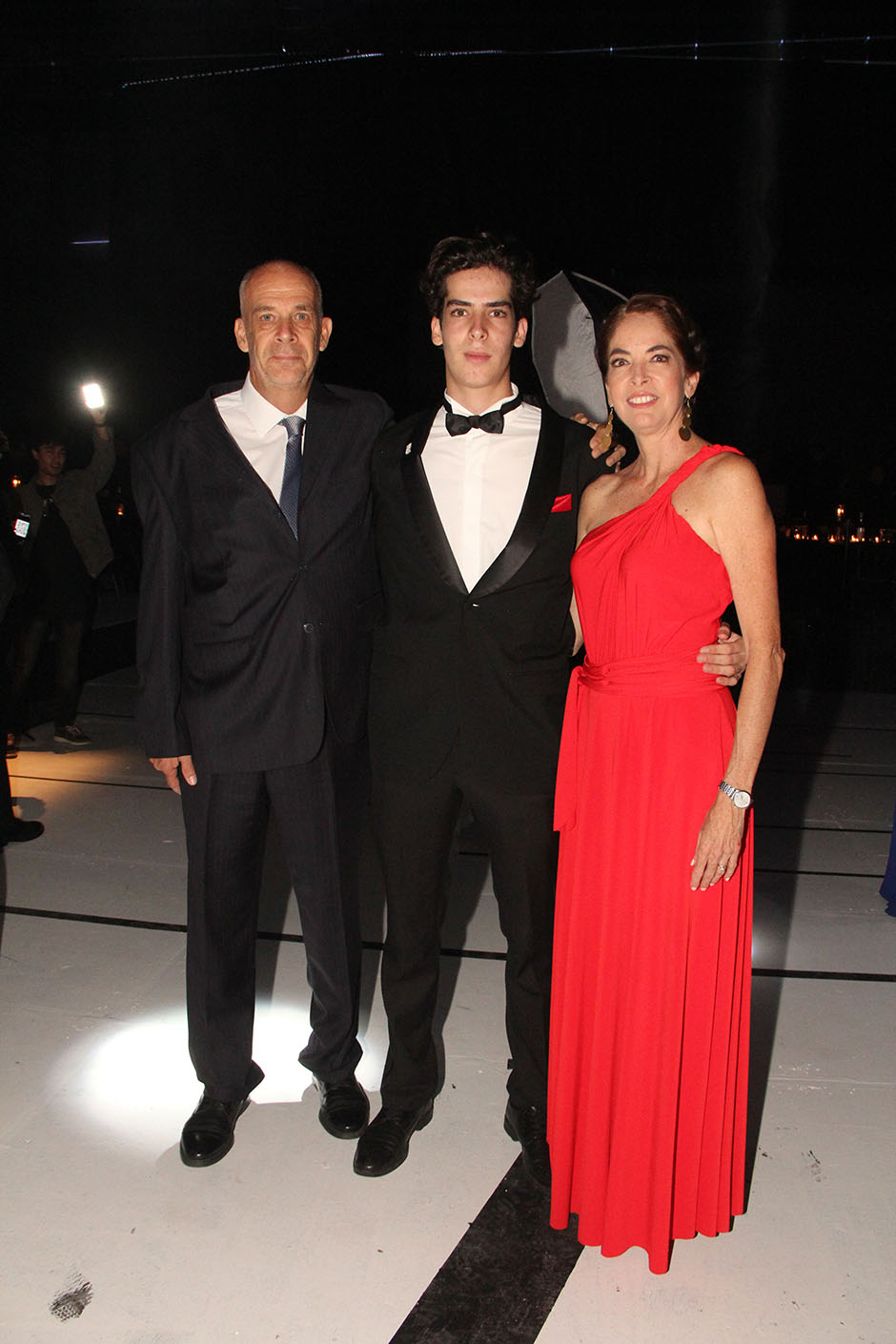 Alejandro Murueta, Juan Pablo Murueta y Ana Karina Hecht.
