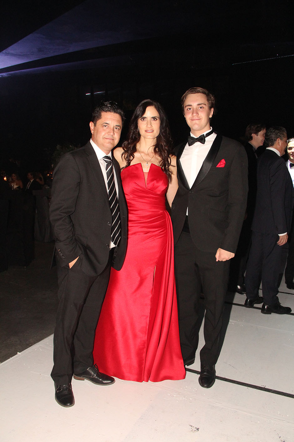 Carlos Morales, Cecilia Vázquez y Carlos Morales