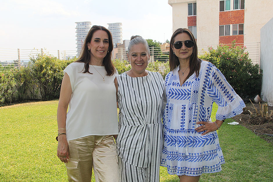 María Abad, Vero Cázares y Bárbara Valdivia