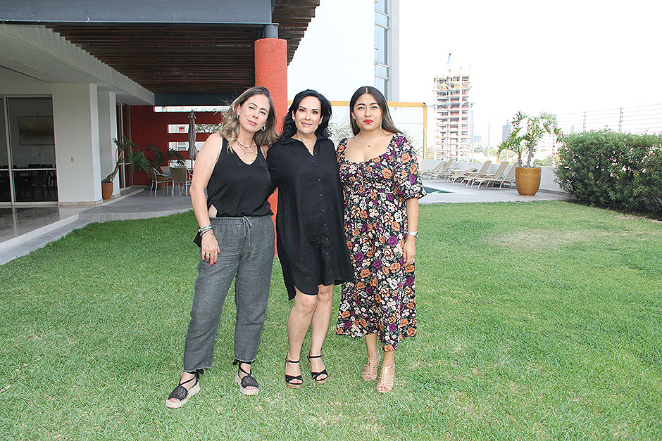 Paola Monique Romo, Verónica Cruz y Lizbeth Montero