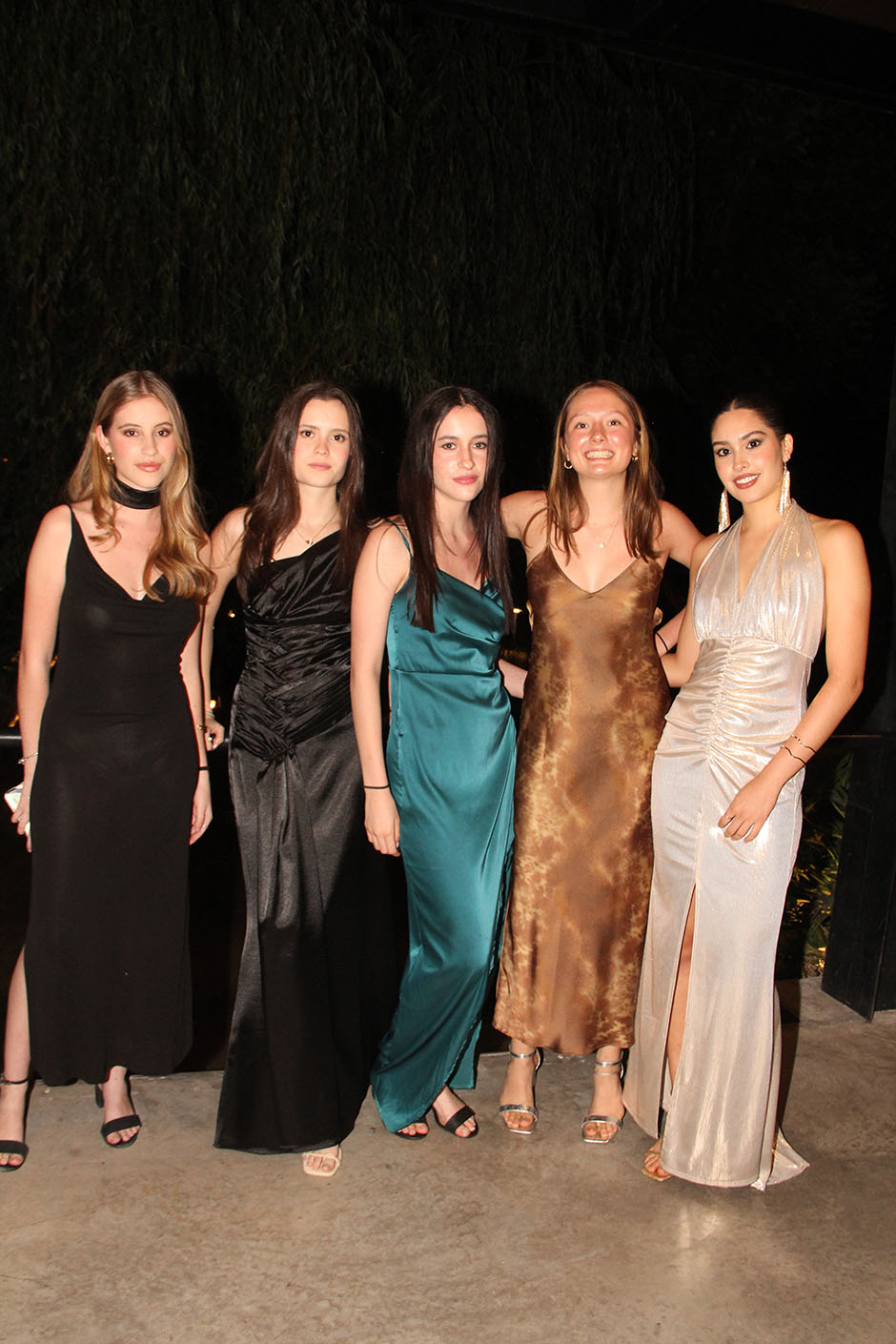Regina Osorno, María Ortiz, Alexa Díaz, Ana Isabel González y María José Rojero