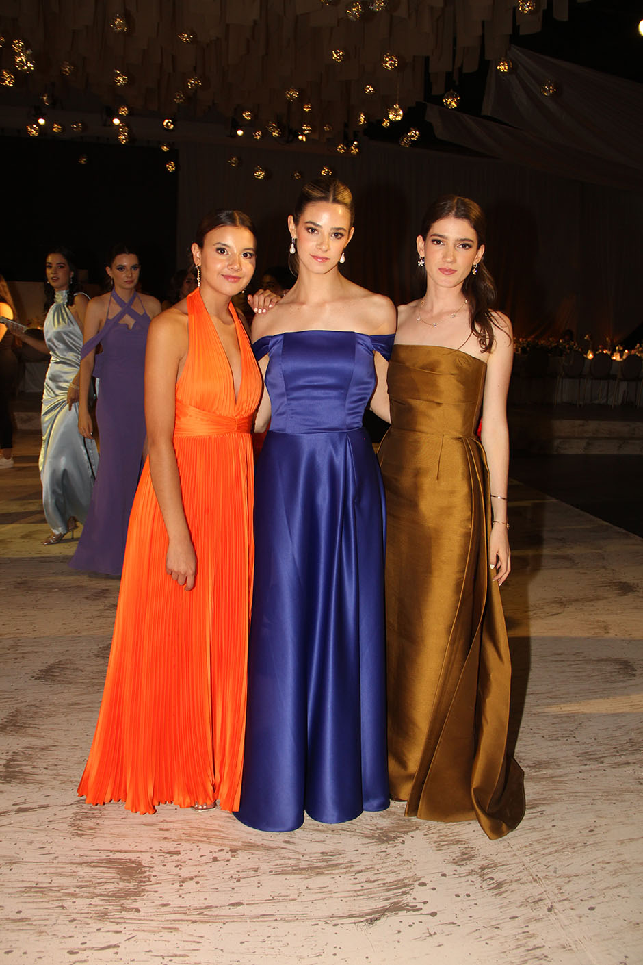 Renata Gómez, María José Obregón y Ximena Fernández Garciarce.