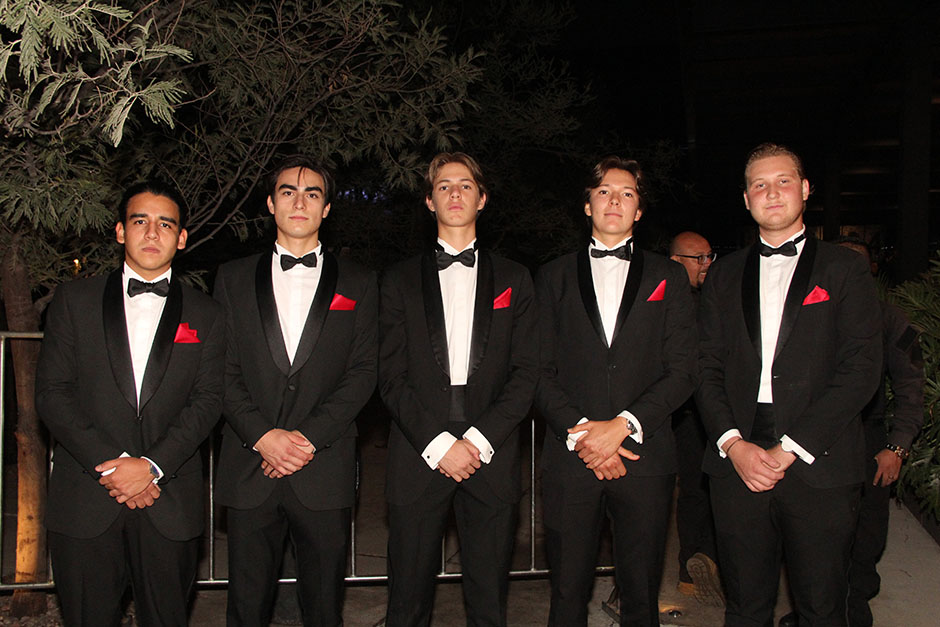 Rodrigo Villaseñor, Nicolás Tapia, Rodrigo Gayoso, José Pablo Basich y Esteban Villalobos
