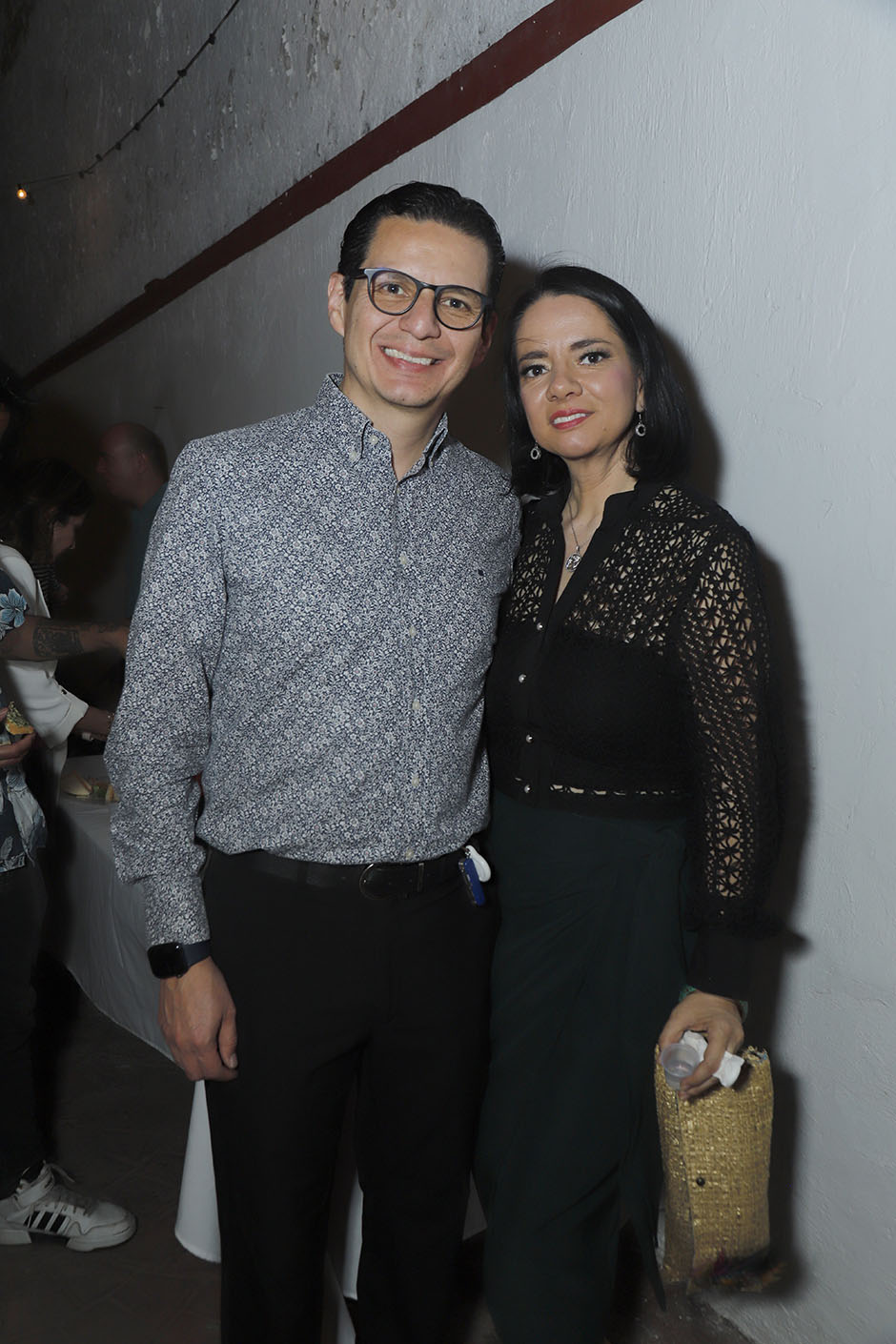 Rubén Castellanos y Claudia Cabrera