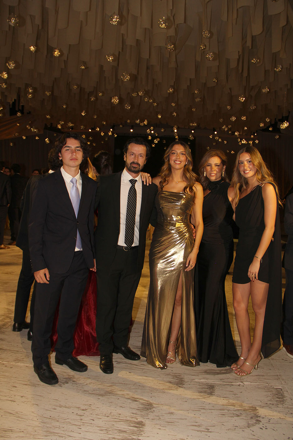 Santiago Michel, Jorge Michel, Renata Michel, Alejandra Álvarez y Fernanda Michel