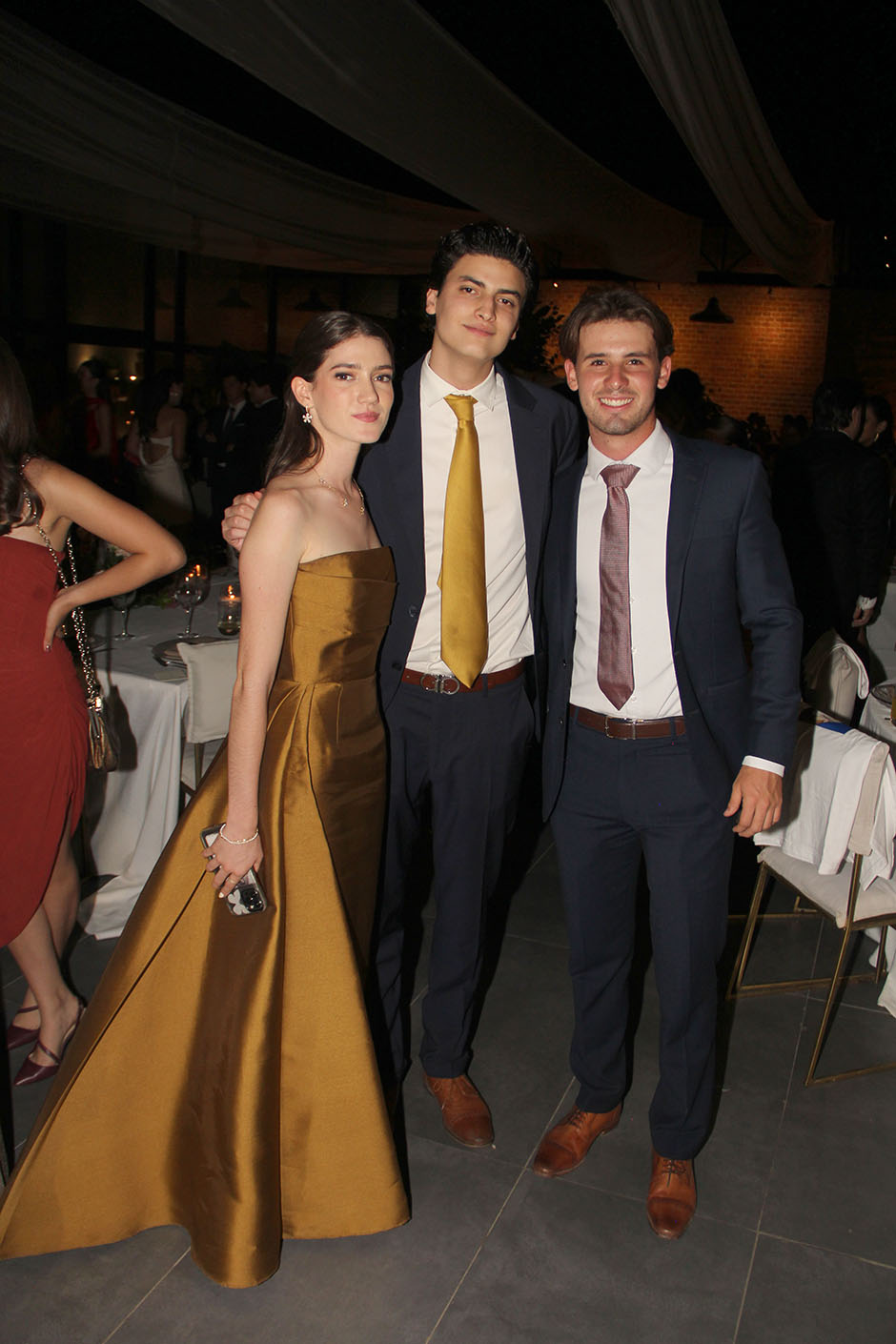 Ximena Fernández, José Luis Morales y Rodrigo Hecht.