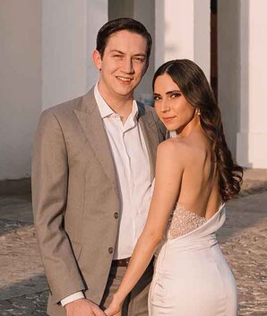 Ana Lucía Maitret y Alejandro Blanco (Fotos: Daniela Torre @danitorreph))