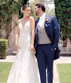 Andrea Espinosa y Rodrigo Cortés festejaron su matrimonio en la Hacienda San José Lavista, en San Miguel de Allende