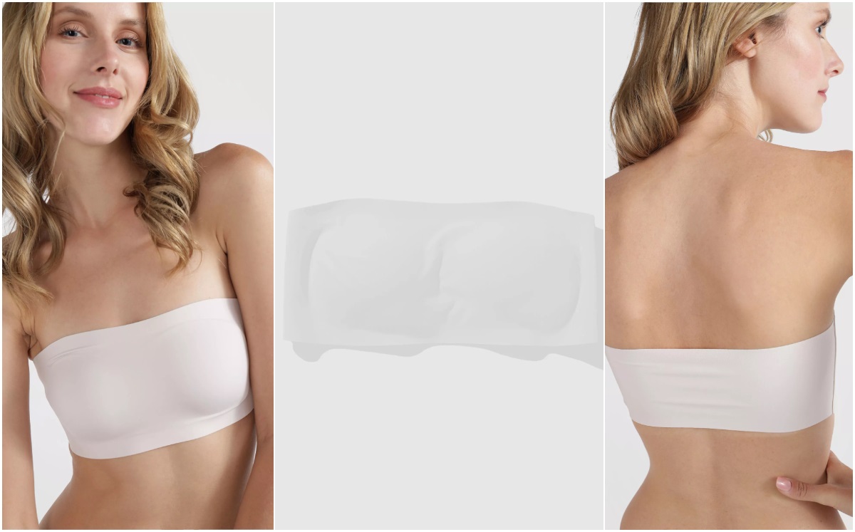 Puedes copiar el look de Yalitza Aparicio con un bralette bandeau (Foto: Aerie)