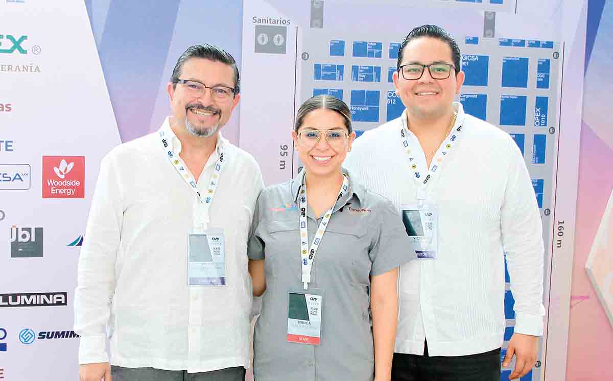 VÍCTOR PURATA, BIBI PURATA Y VÍCTOR PURATA disfrutaron de la 18 edición del Congreso Mexicano del Petróleo 2024
