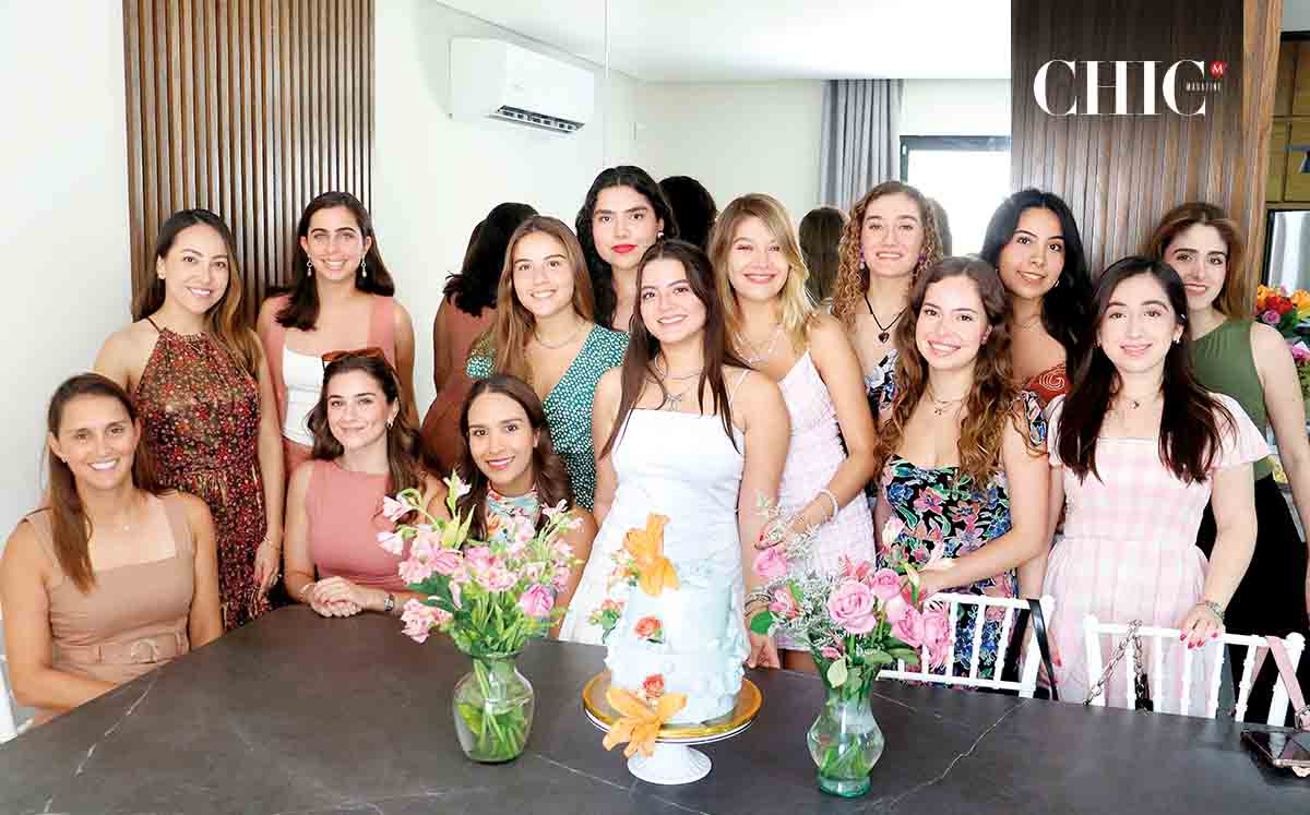 TESSY MANZUR e invitadas en la casa de la familia Hage Manzur
