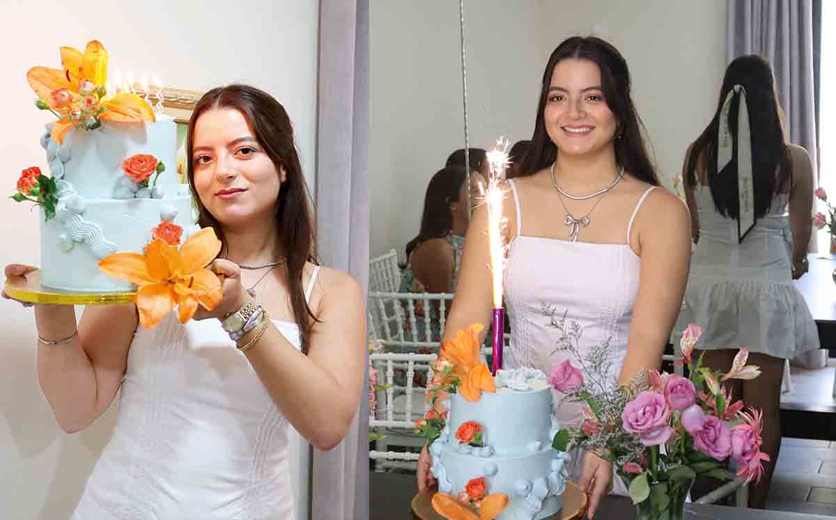 TESSY DE HAGE nos regaló su mejor sonrisa
