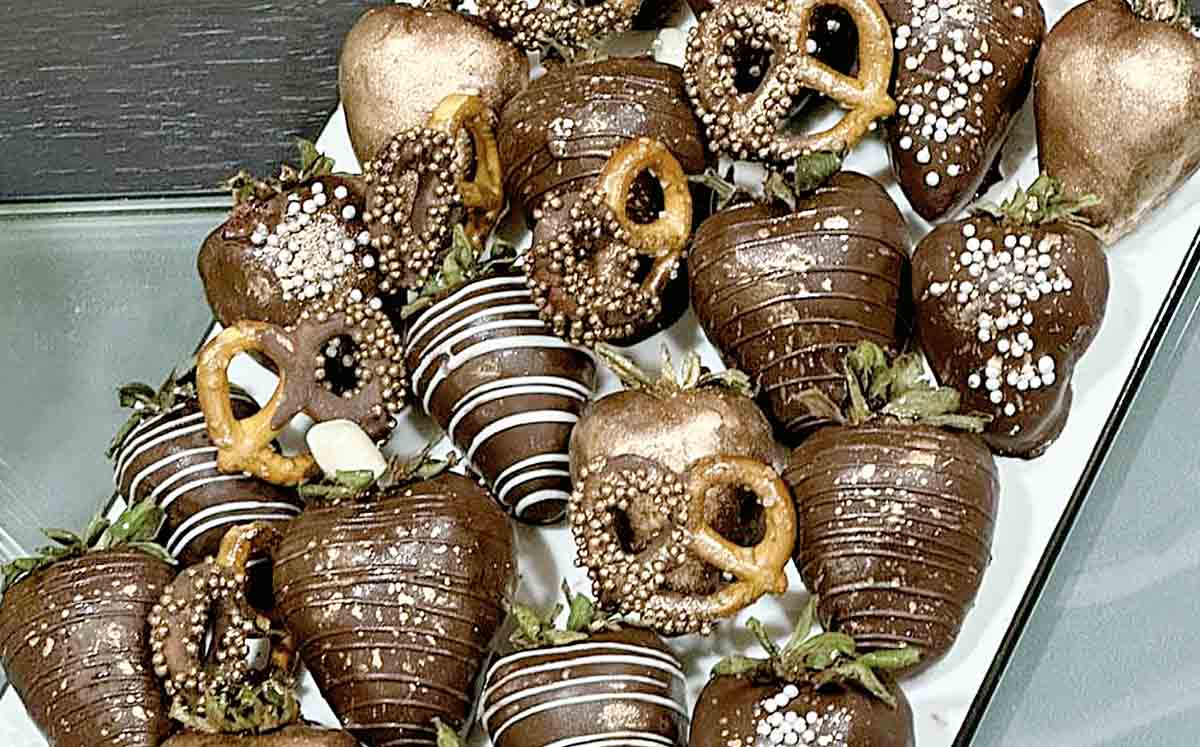 Detalles fresas con chocolate