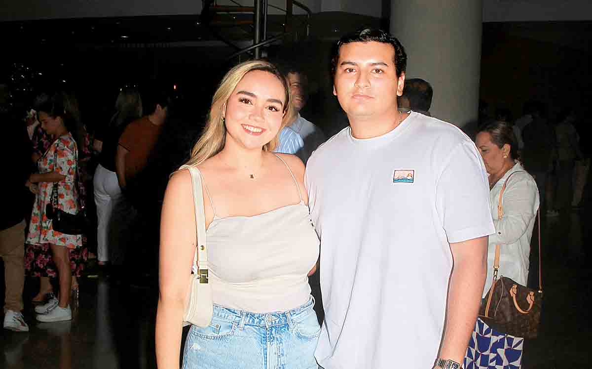 SOFÍA RUBALCAVA Y SALVADOR CALZADA disfrutaron de este magno evento