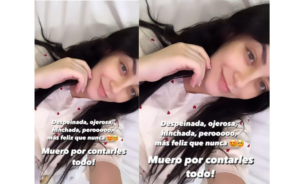 Paola Dalay comparte fotografia desde el hospital (Instagram)