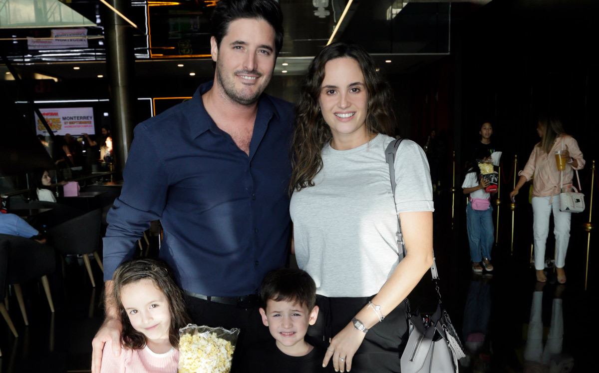 Adrián Garza, Melina Álvarez, Sofía Garza y Marcelo Garza / Foto: Omar Valdez