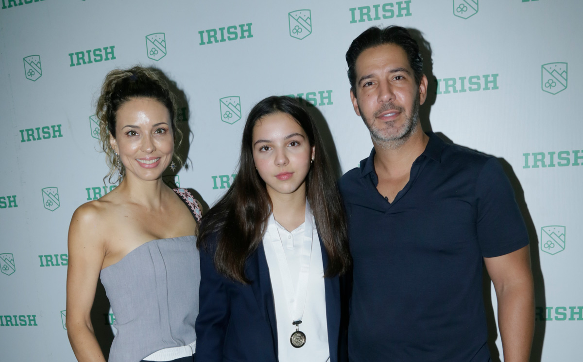 Adriana Franco de Saide, Ivanna Saide y Raúl Saide / Foto: Omar Valdez