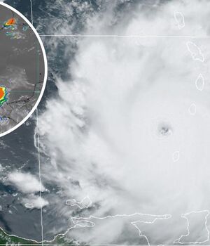 Beryl llegará como Huracán a México; así será su impacto (Foto: X/Getty)