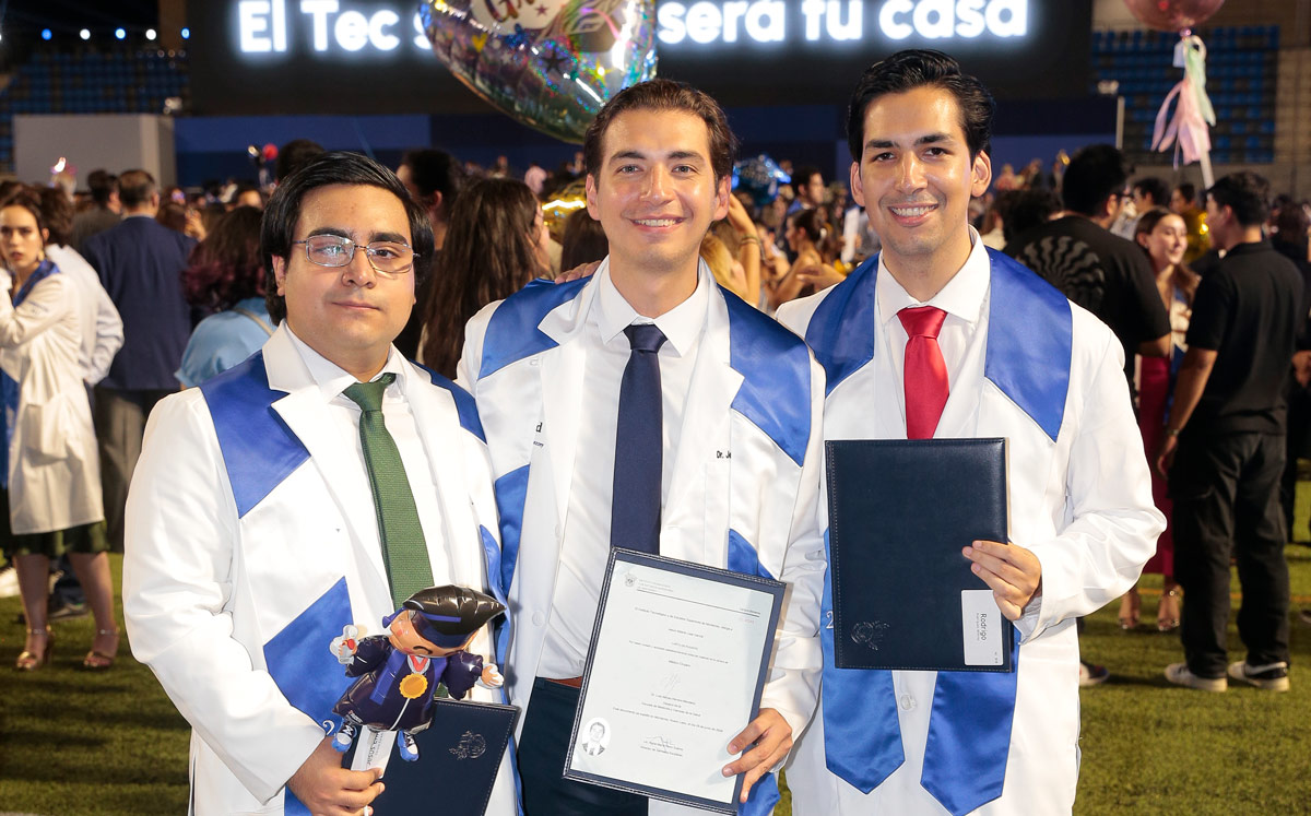 Enrique Corona, Alberto Leal y Rodrigo Monroy / Foto: Daniel Saldívar