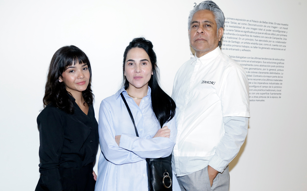 Fernanda Casillas, Delia Pérez Salinas y Marco Granados / Foto: Omar Valdez