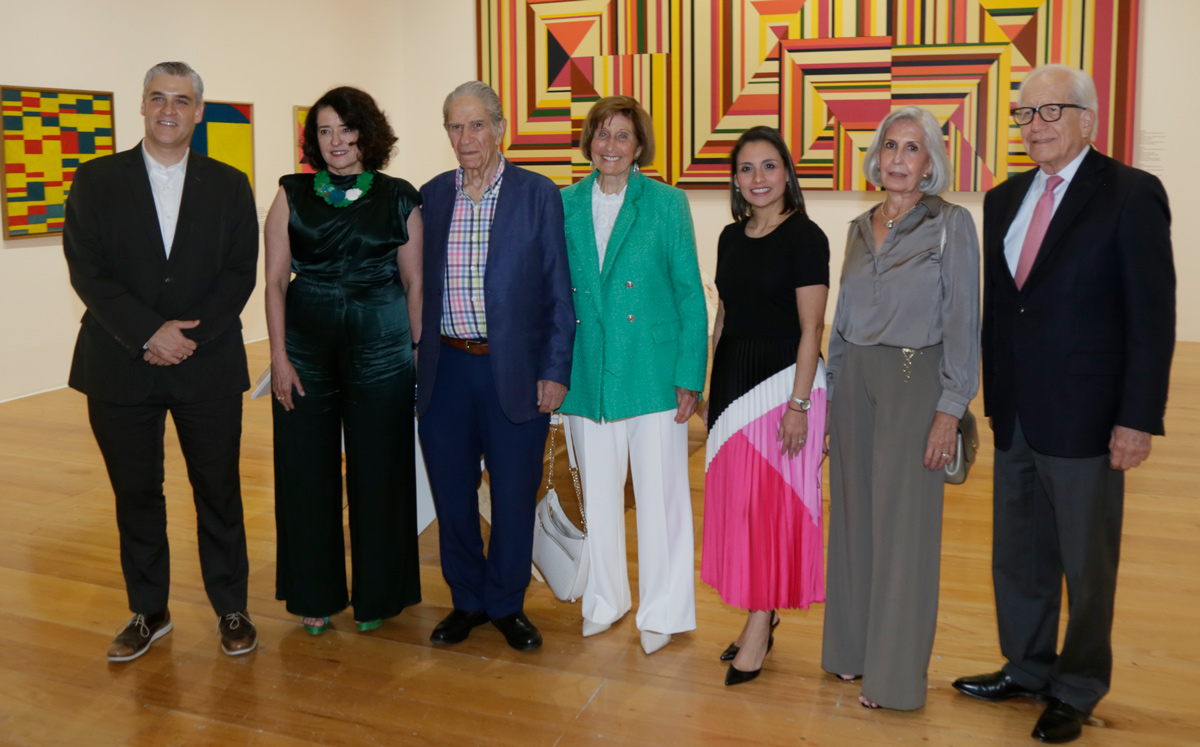 Iván Rivas, Taiyana Pimentel, Eduardo Terrazas, Silvia De la Fuente, Melissa Segura, Tere Elizondo de González y Alfonso González / Foto: Omar Valdez