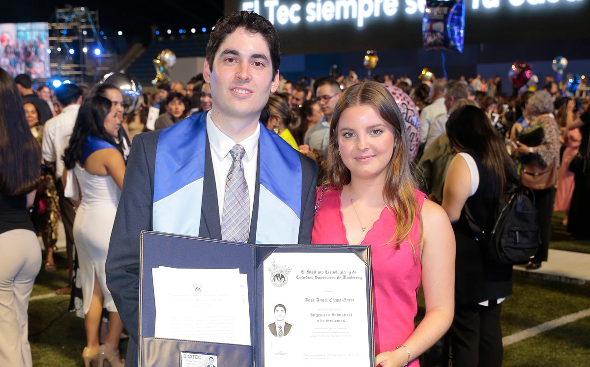José Ángel Chapa y Rocío Casas / Foto: Daniel Saldívar