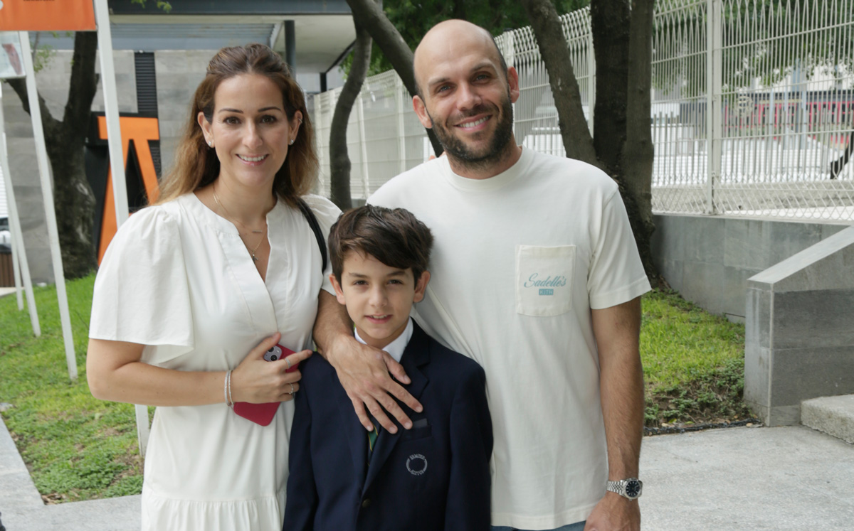 Lizette Treviño, Ernesto Martínez y Ernesto Martínez / Foto: Omar Valdez