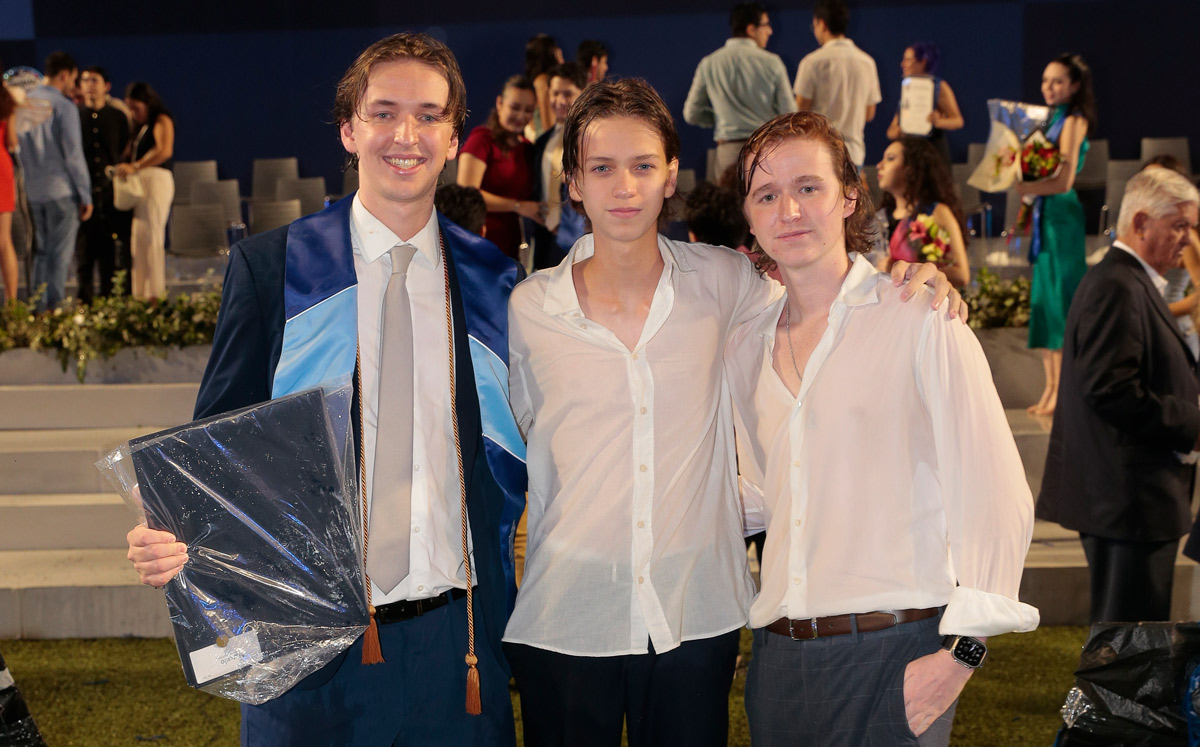 Marcelo Contreras, Mauricio Contreras y Mariano Contreras / Foto: Daniel Saldívar