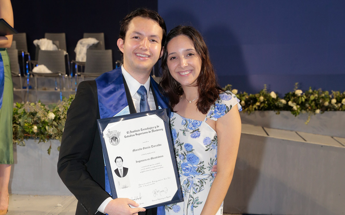 Marcelo García y Lucía Cortés / Foto: Daniel Saldívar