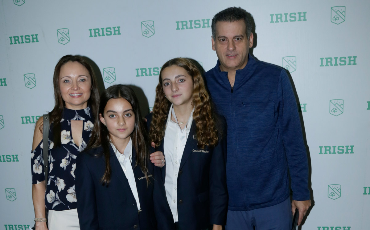 Mayra Macías de Canavati, Estefanía Canavati, Christiane Canavati y Mauricio Canavati / Foto: Omar Valdez