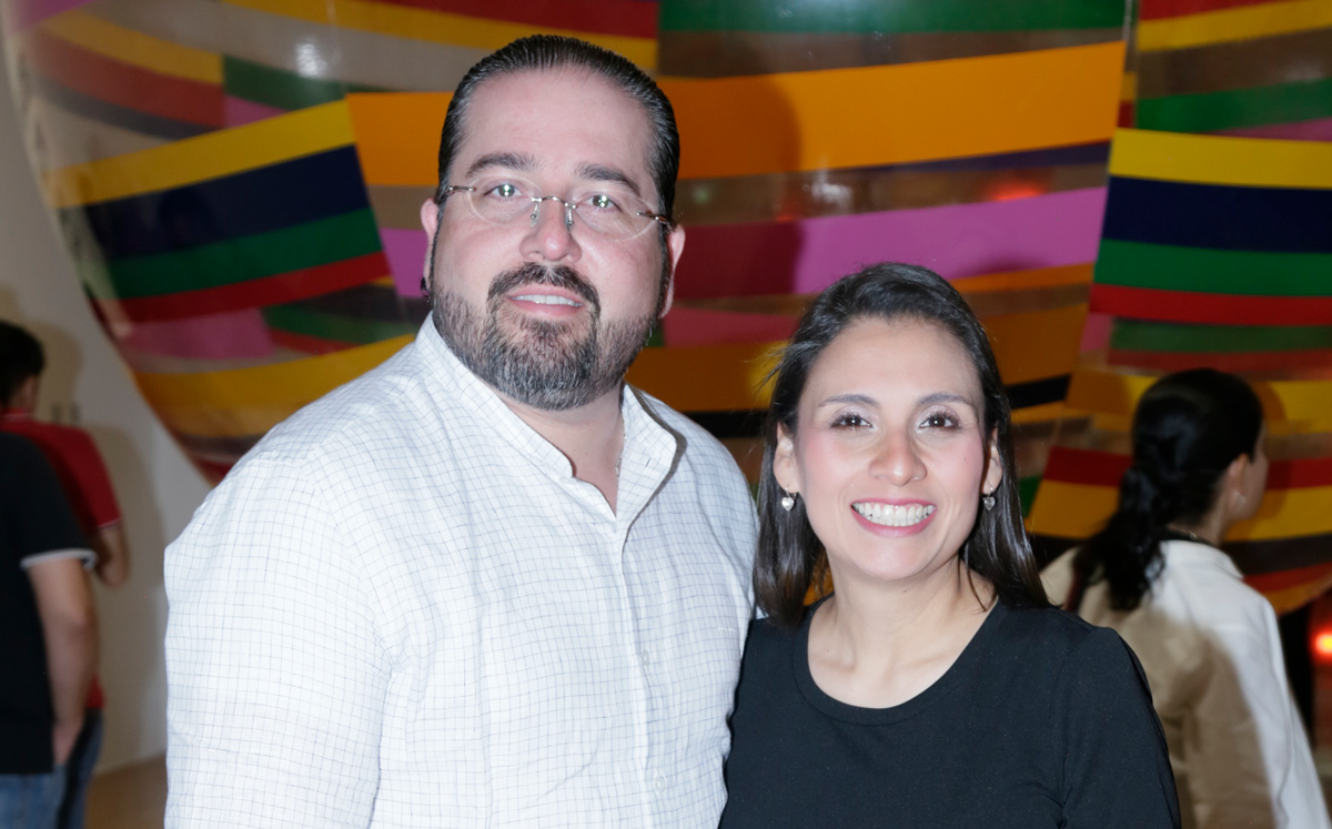 Roberto Hinojosa y Melissa Segura / Foto: Omar Valdez