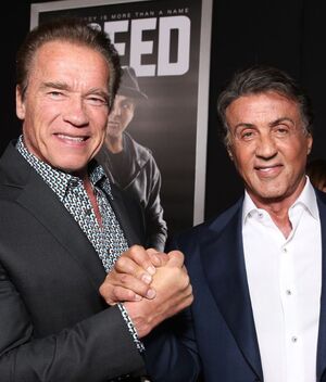 Sylvester Stallone y Arnold Shwarzenegger: Así fue su rivalidad (Foto: Getty)