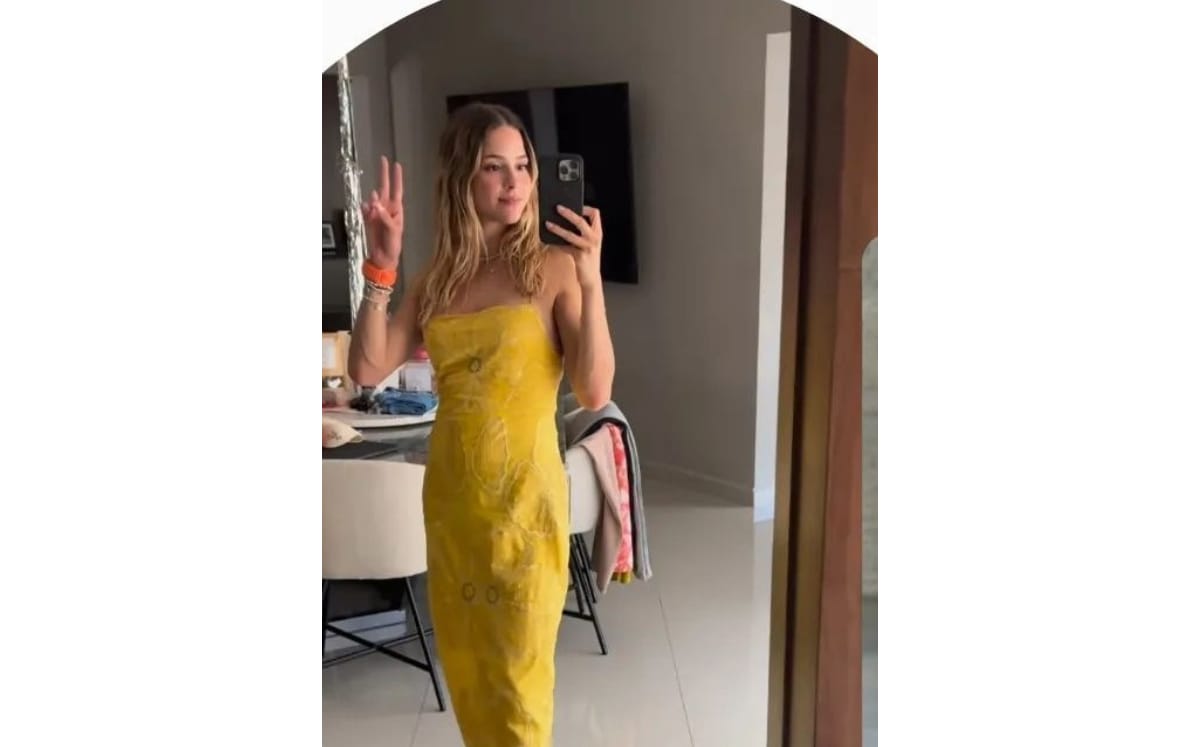 Vestido de Mariana Rodríguez (Instagram)