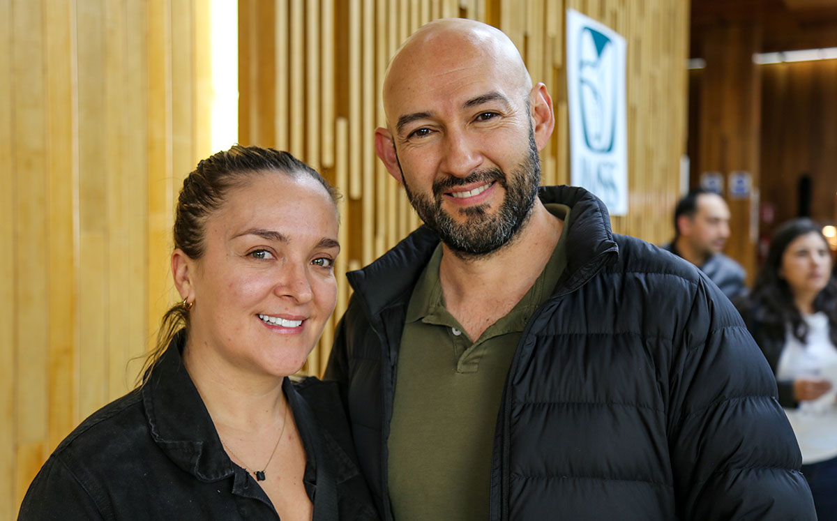 Mónica Gómez y Juan Pablo Ortiz